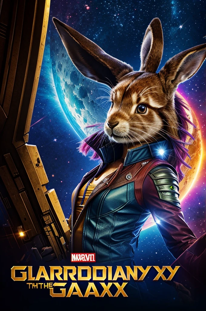 Guardians of the Galaxy style hare