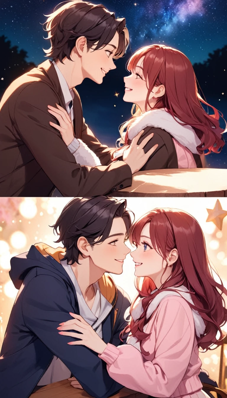 Our first date was magical. 🌟 We talked for hours and felt like we had known each other forever.
