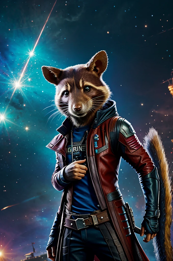 Guardians of the Galaxy style rat 