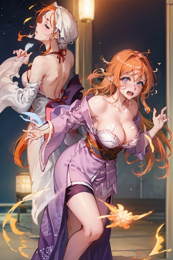 Undressing、Acme Face、Random Pause、、Summer festival、Night Sky、nsfw、yukata、Orange Hair、semi-longヘア、Light purple eyes、Summer festival、Night Sky、Big Breasts、Show milk、鼻blush、1 boy、Bitch、POV、blush、Embarrassed look、saliva、1 man、POV、Chest grab、Hide with hand、Orange Hair、semi-long、Light purple eyes、blush、、Embarrassed look、Japanese、、blush、、Perfect move、Fine hand、、Good hands、Summer festival、Night Sky、
