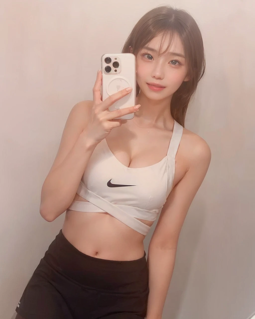 (((sailor suit)))、kind and happy smile、((looks happy:1.3))、panting face、excited look、short hair、glasses、realistic,High resolution,soft light,beautiful slender girl, blue eyes, elegant and sexy, japanese woman、very big breastasterpiece、highest quality、very detailed、crowd surfing、very realistic face、very realistic eyeasterpiece、highest quality、very detailed、1 girl、crowd,(((Pussy))),(((Lower body naked))),(((on the train))),(((navel))),(((whole body))),nsfw