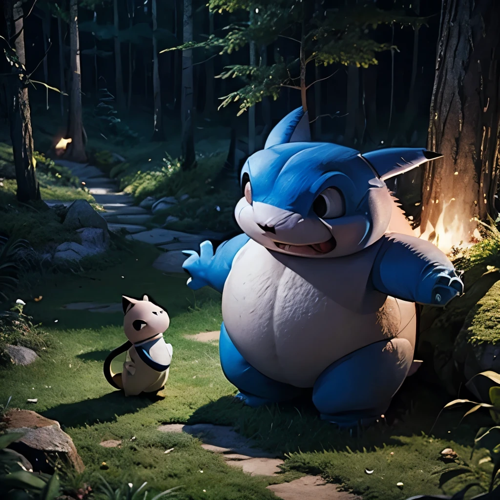 ready to fight snorlax