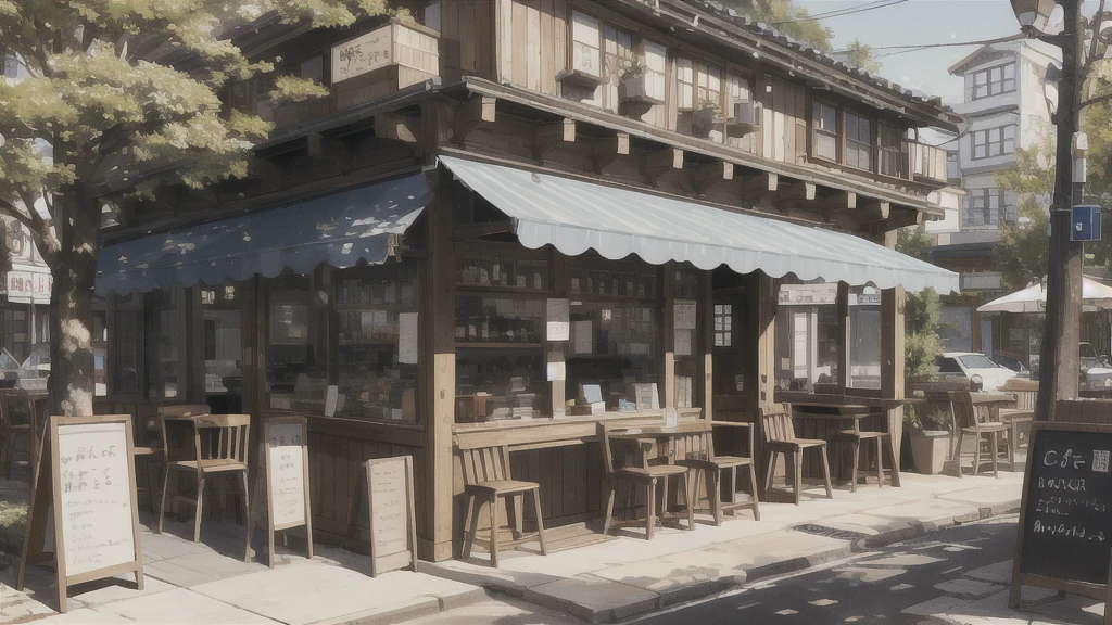 cafe、study