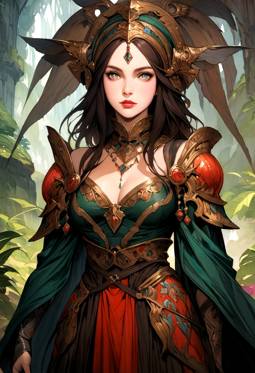 Fantasy paintings that look like they were drawn by famous illustrators