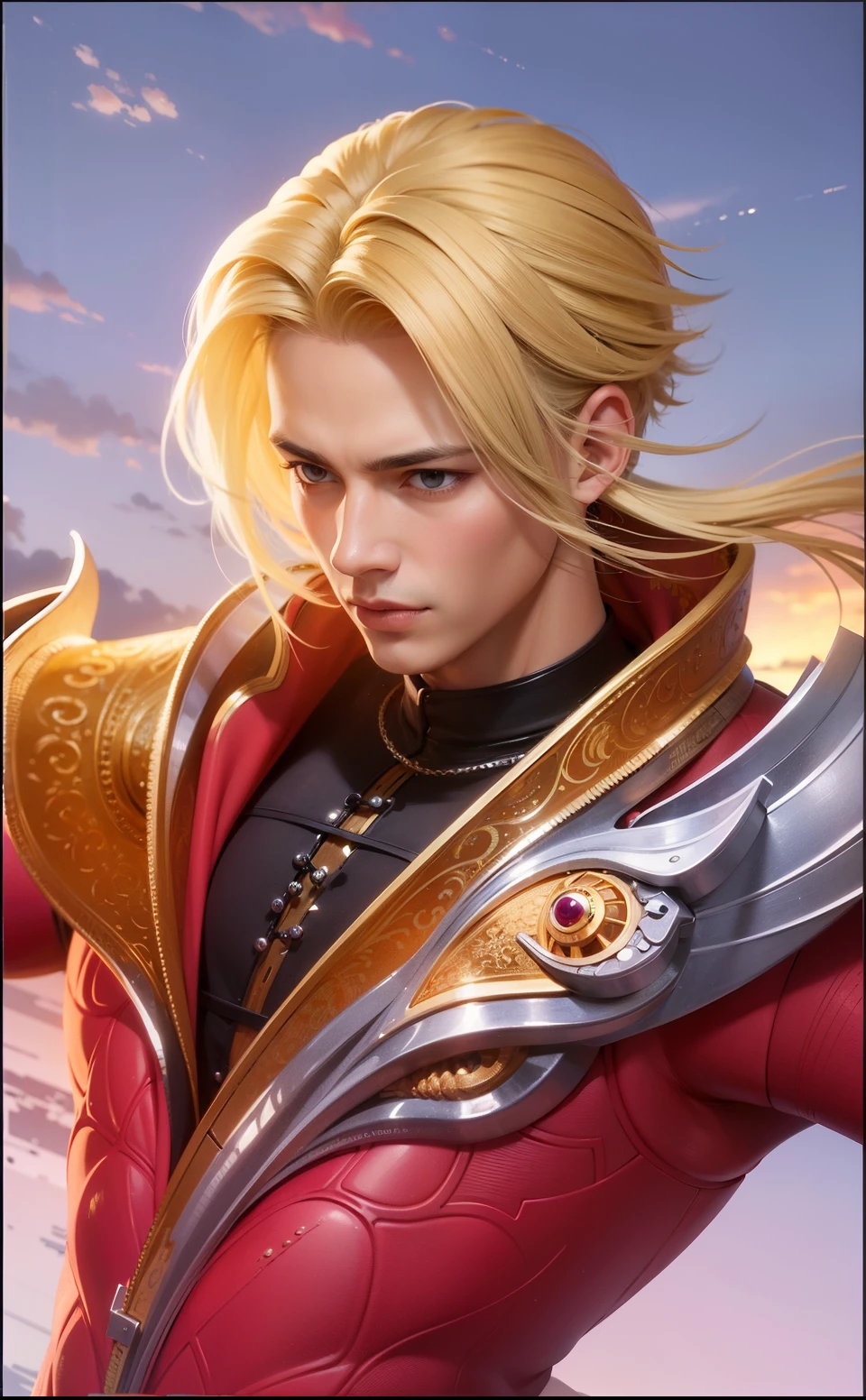 Best quality, masterpiece, detailed skin texture, detailed clothes texture, detailed face, super detail, 8k, intricate detail, 1 boy, The color doesn't change, Muscle guy, 1 guy