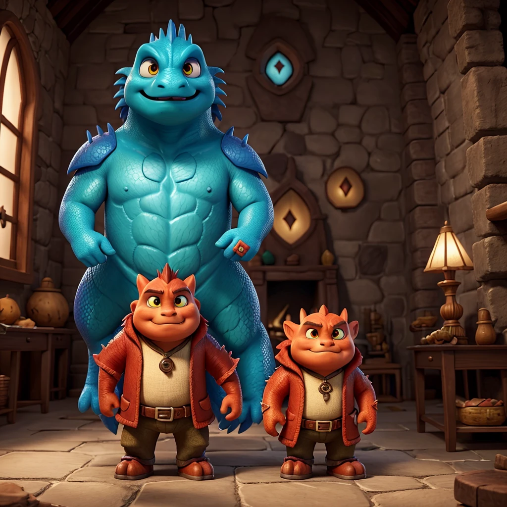 Caraxes and Daemon from the House of the Dragon series