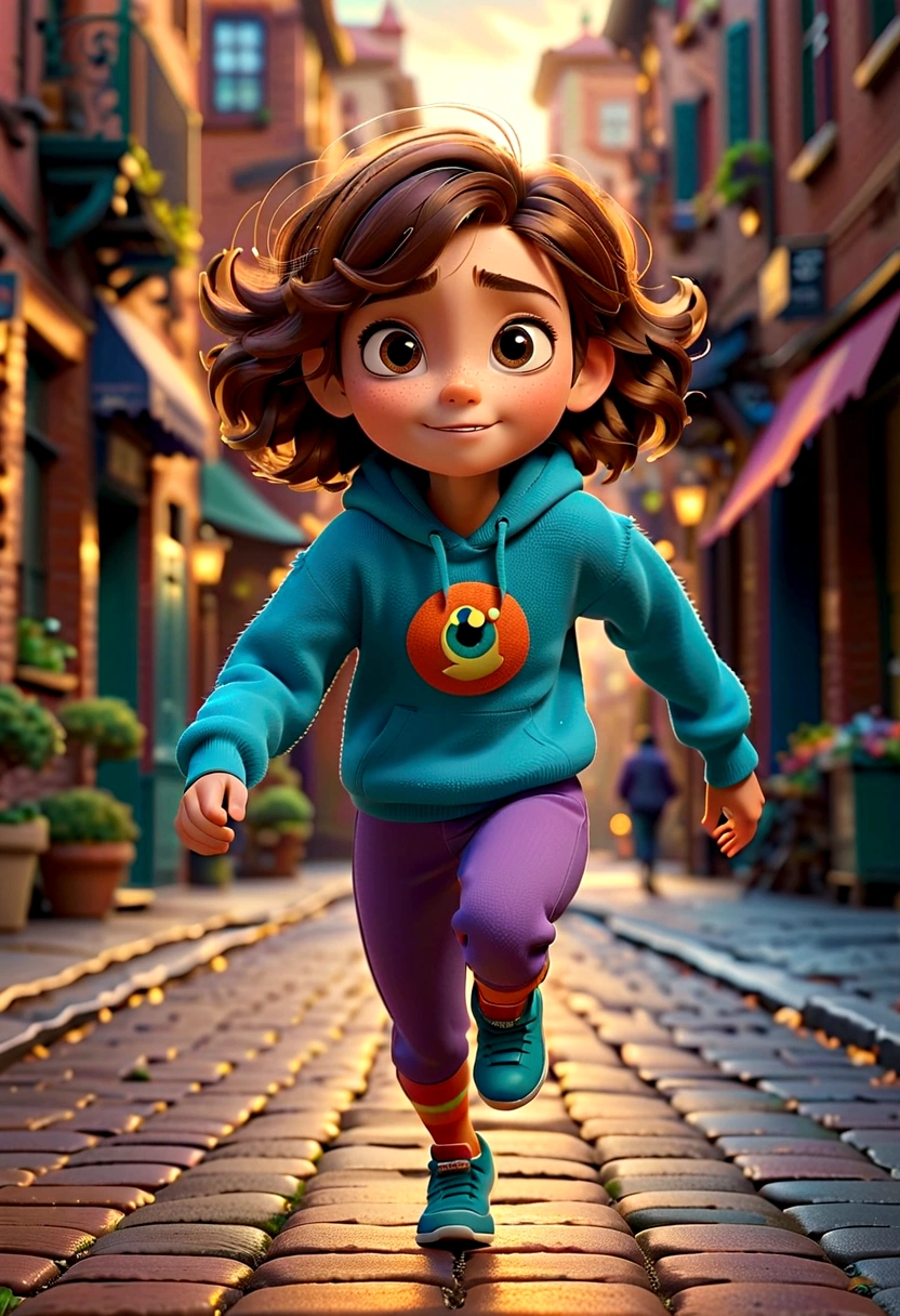 Pixar style,3d,Long jumper
