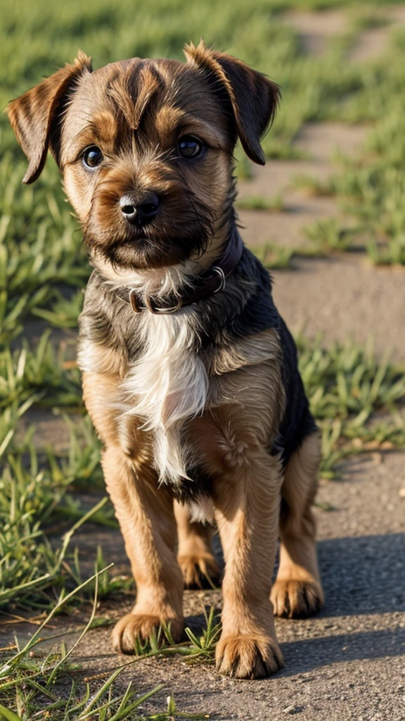 border terrier puppy