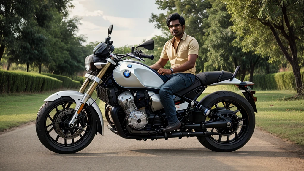 Indian man bmw