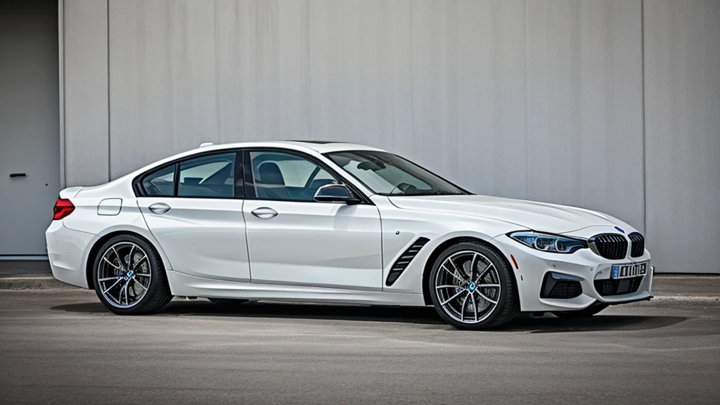 Bmw white up side