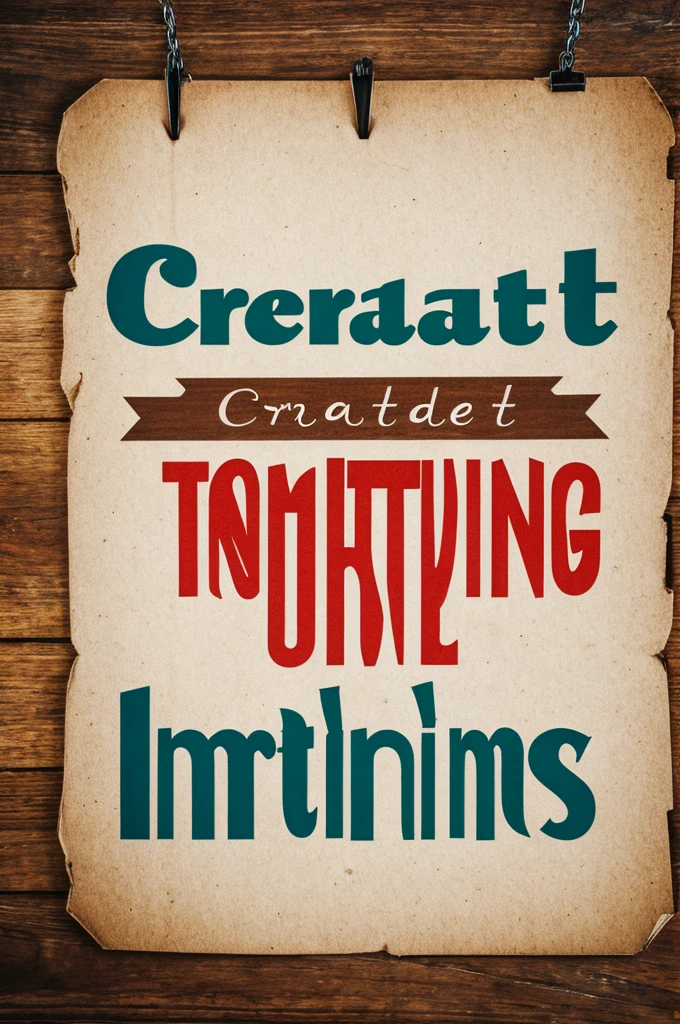 Create anything interesting