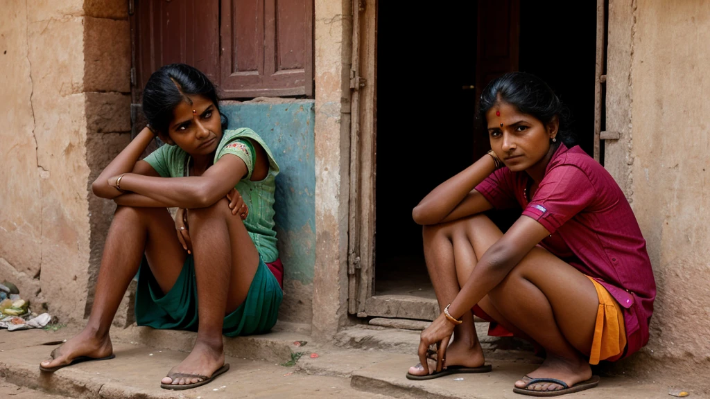 Poor people India 