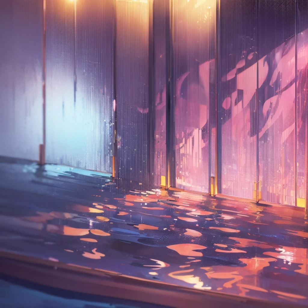 love live! school idol project,love live!,nishikino maki, love live! style, gradient, look up, singing, wet, large breasts, dress, Silver pink gradient disheveled, perfect shadow, extremely detailed CG unity 8k wallpaper, Very detailed CG unified 8k wallpaper, extremely detailed CG unity wallpaper,