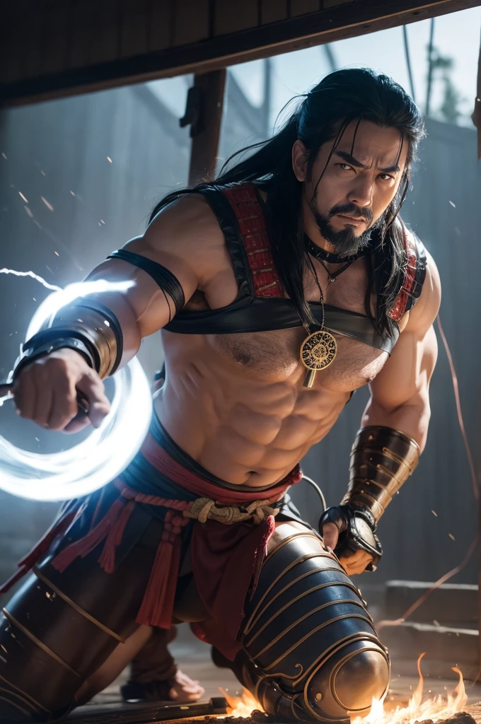 ((アニメ)) naughty man, very strong, currents passing through the armature, Samurai