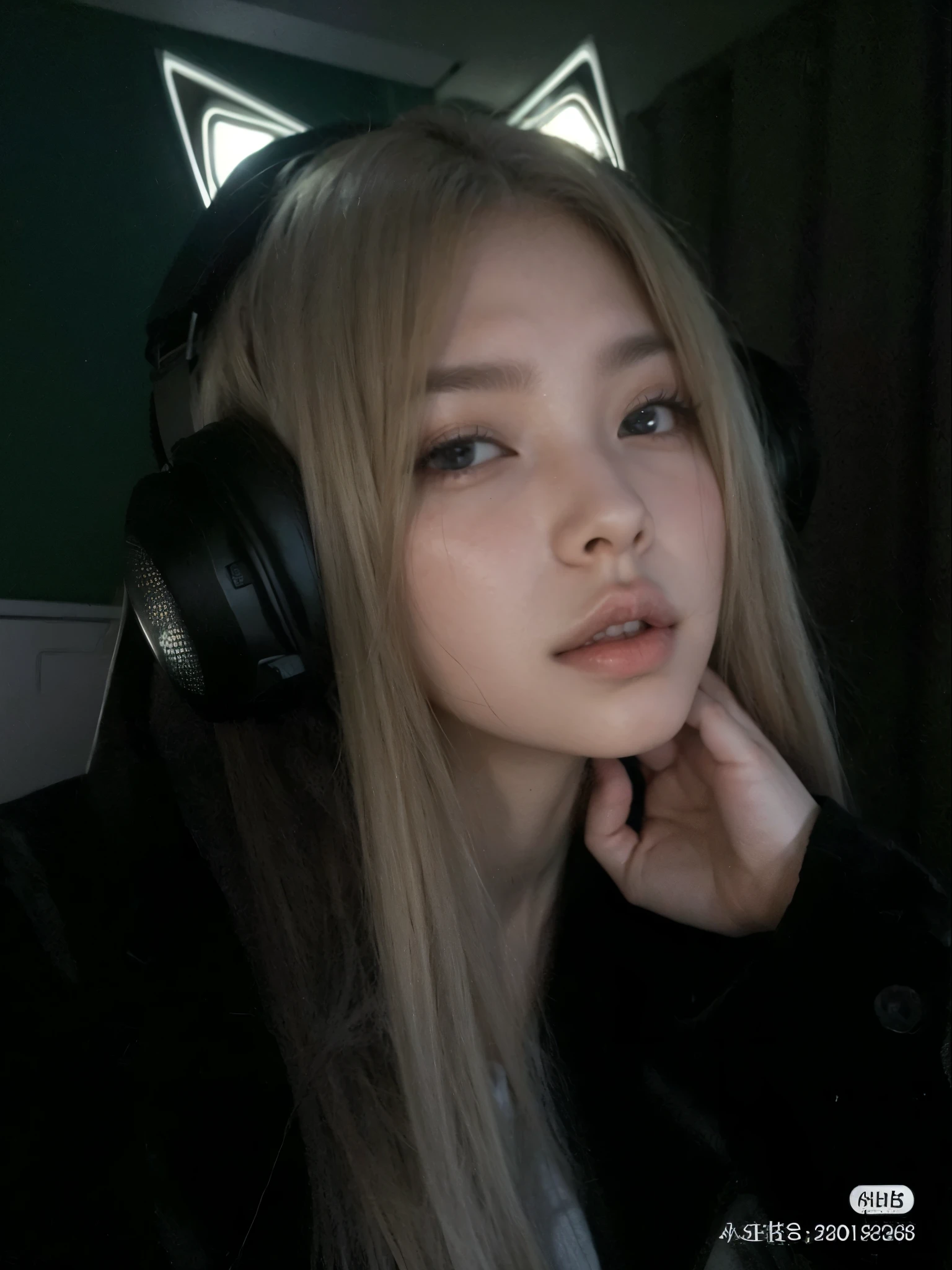 Jennie - full lips, blondie hair