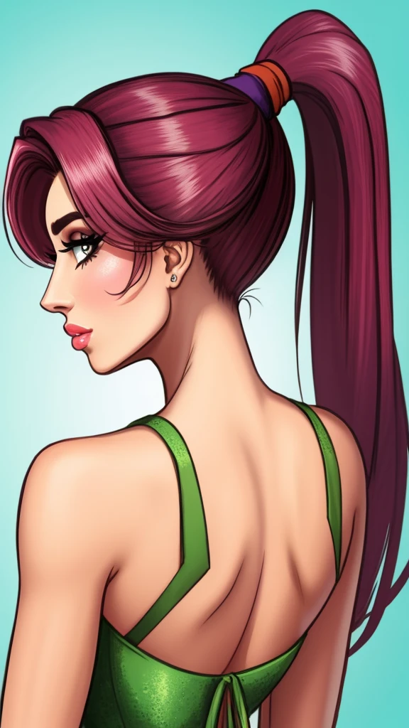 ponytail is kawaii