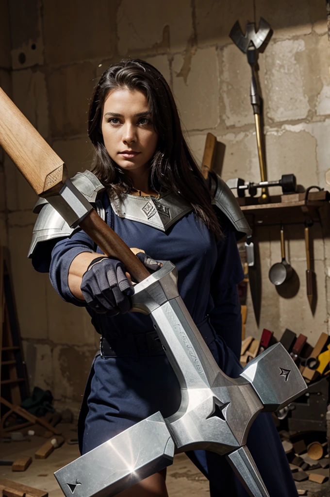 Paladin with hammer