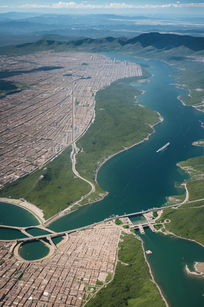 A panorama of the Earth before the Deluge, showing a society immersed in corruption and violence.

Details: People behaving violently and immorally, scenes of destruction, cities in ruins, and a gloomy environment.