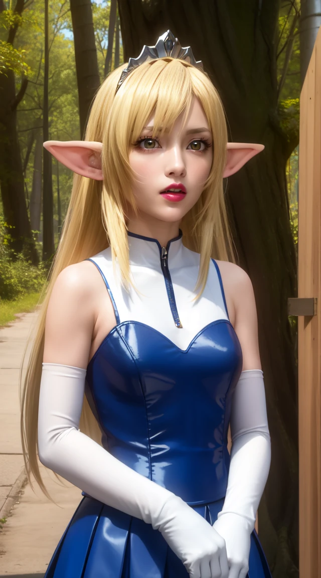 (masterpiece, best quality:1.4), (full body:1), (sitting on a rock:1.2), 1girl, solo, mirko, red eyes, long eyelashes, white hair, long hair, dark skin, rabbit ears, white leotard, sleeveless, fur collar, white gloves, purple thighhighs, crescent print, tail, looking at viewer, garden background, beautifull smile, beautiful face, highly detailed face, highly detailed eyes, highly detailed skin, skin pores, subsurface scattering, realistic pupils, full face blush, full lips, detailed background, depth of field, volumetric lighting, sharp focus, absurdres, realistic proportions, good anatomy, (realistic, hyperrealistic:1.4), 16k hdr,