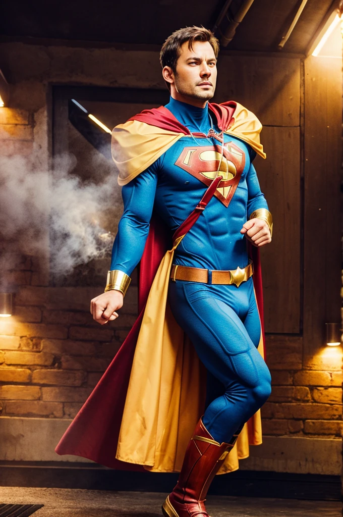 Super hero captain fart