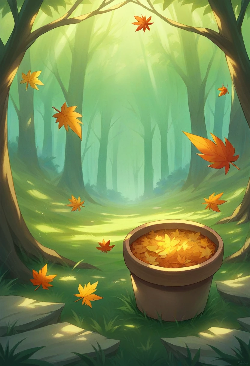 9:40
KB/s 5G
71%
A whimsical miniature figure composed of delicately arranged autumn leaves, poised in a carefree dance on the rim of a weathered, moss-covered terracotta pot, set against a lush, vibrant forest backdrop, where dappled sunlight filters through the canopy above, casting intricate shadows. The overall aesthetic is ethereal, with warm, earthy tones of sienna, umber, and olive green, infused with hints of emerald and golden light, evoking a sense of wonder and enchantment, as if plucked from a fantastical realm.
+
