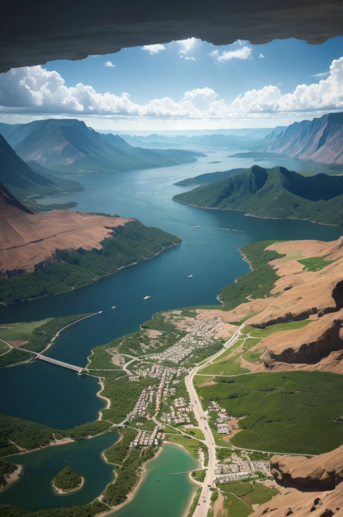 : A panorama of the Earth before the Flood, showing a society steeped in corruption and violence.
detaileds: People behaving violently and immorally, Destruction Scenarios, ruined cities and a gloomy environment.