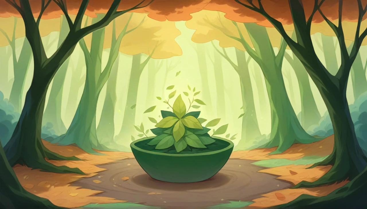 9:40

KB/s 5G

71%

A whimsical miniature figure composed of delicately arranged autumn leaves, poised in a carefree dance on the rim of a weathered, moss-covered terracotta pot, set against a lush, vibrant forest backdrop, where dappled sunlight filters through the canopy above, casting intricate shadows. The overall aesthetic is ethereal, with warm, earthy tones of sienna, umber, and olive green, infused with hints of emerald and golden light, evoking a sense of wonder and enchantment, as if plucked from a fantastical realm.

+
