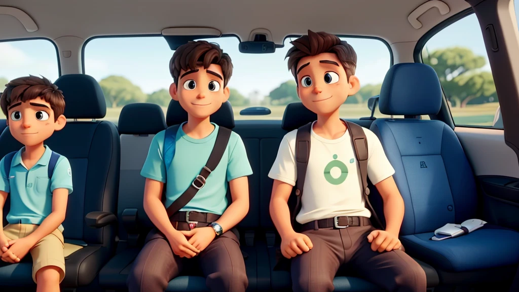 **Title: True friends**

**Chapter 1: The Great Competition**

Lucas e peter eram melhores amigos e adoravam competir em tudo. Be the one who ran faster, who could jump the highest, or whoever arrived at school first, the competition between them never stopped. Lucas always wore his seat belt when he got into the car because he knew it was the right thing to do and that it was the law. peter, on the other hand, I thought it was a waste of time.

**Chapter 2: The Park Challenge**

One day, They decided they would hold a competition in the park to see who could get through the obstacle course the fastest.. They were excited and couldn&#39;t wait to get there. Quando o pai de peter veio buscá-los, Lucas immediately put on his seat belt.. peter, although, got in the car and ignored the seat belt, like always.

**Chapter 3: The accident**

On the way to the park, something unexpected happened. A car made a dangerous maneuver, e o pai de peter teve que frear bruscamente. Lucas, secured by the seat belt, just felt scared. peter, who was without a belt, was thrown forward and hit his arm hard. The pain was immediate, and they realized something was wrong.

**Chapter 4: in hospital**

in hospital, os médicos confirmaram que peter havia fraturado o braço. He was very upset, not just because of the pain, but also for losing the competition in the park. While they waited, Lucas tried to cheer him up, mas peter estava muito pensativo. He knew he was lucky not to get hurt more seriously..

**Chapter 5: An Important Lesson**

After leaving the hospital, peter olhou para Lucas com gratidão e disse: "You were right, the seat belt could have prevented my injury." Lucas smiled and hugged his friend. From that day on, peter prometeu sempre usar o cinto de segurança. They remained friends and competitive, mas agora, they both knew that safety came first. In light of what happened, the two began working at school to raise awareness and impose