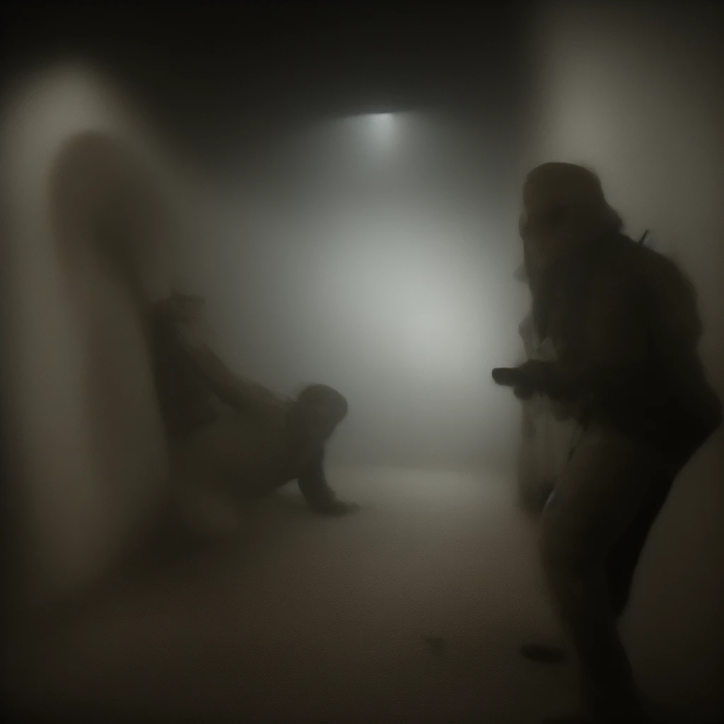 SCP soldiers fire back at zombies