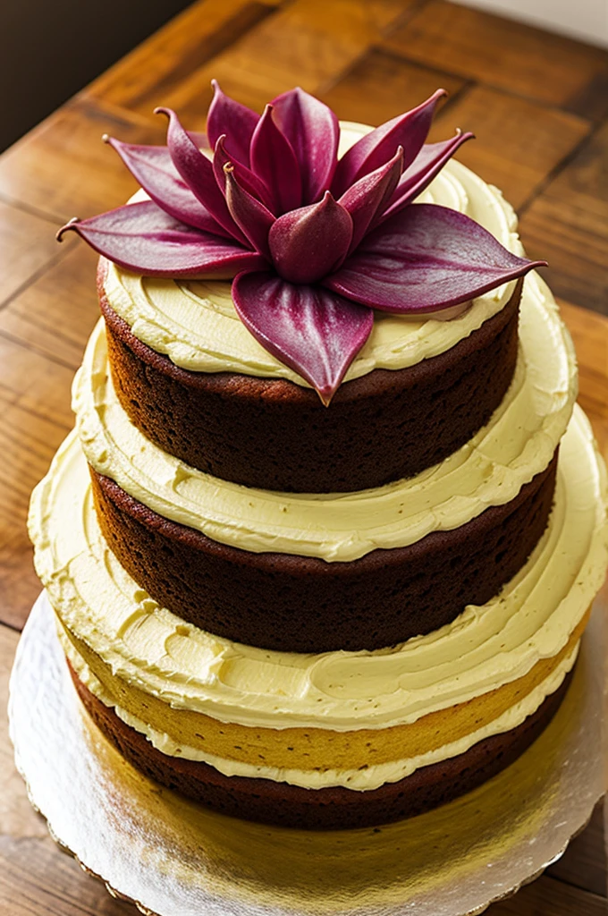 Pitahaya-shaped cake