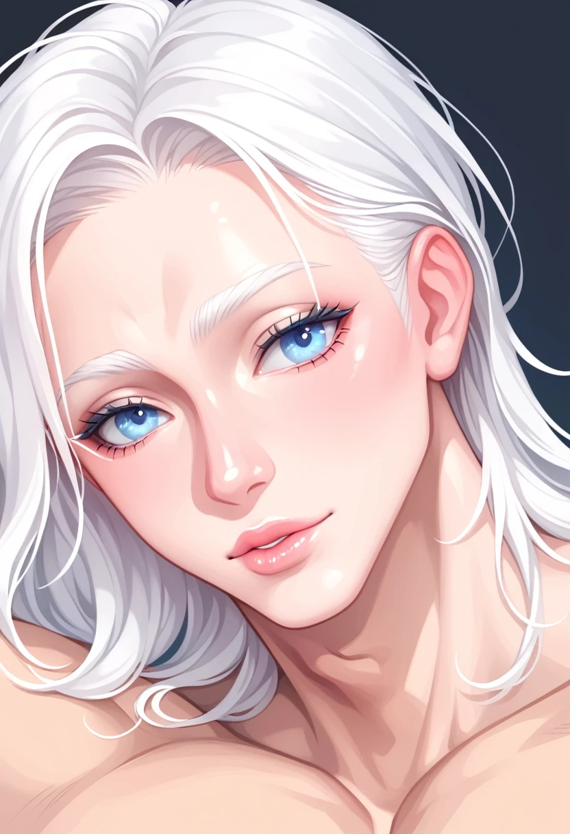 cum in mouth , blue eye color , 2girls , silver hair color , braids hairstyle , (masterpiece:1.2), (best quality:1.2), (extremely detailed:1.2), (extremely detailed face), (ultra detailed), perky breasts, delicate eyes and face, choker, (((povfellatio, penis:1.1))), (white cumdrip, facial, cum overflow:1.2), (nude:1.1), sweaty skin, slim and petite body, <lora:bukkake_v0.4:0.8>, <lora:POVFellatio:1> ,