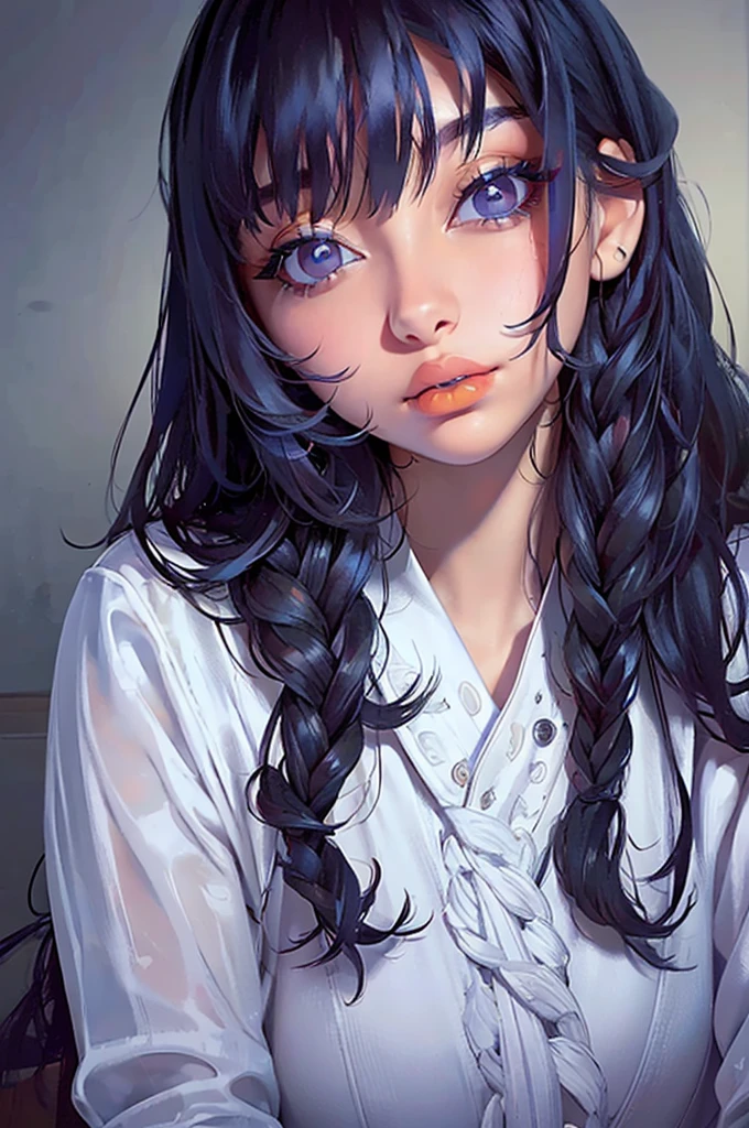 8K, Best Quality, 1girl, (skindentation), Night, (Dark), Clear Background Indoors, (People), Beautiful Bangs, Gorgeous,, (Clothing and Uniform:1.3),Soft Lighting, Attractive, Dark Room, (Mouth Closed:1.2, Beautiful Eyes, Detailed Eyes, Detailed Iris, Beautiful Lips, Beautiful Nose, Beautiful Face),(Primary Colors:1.5)