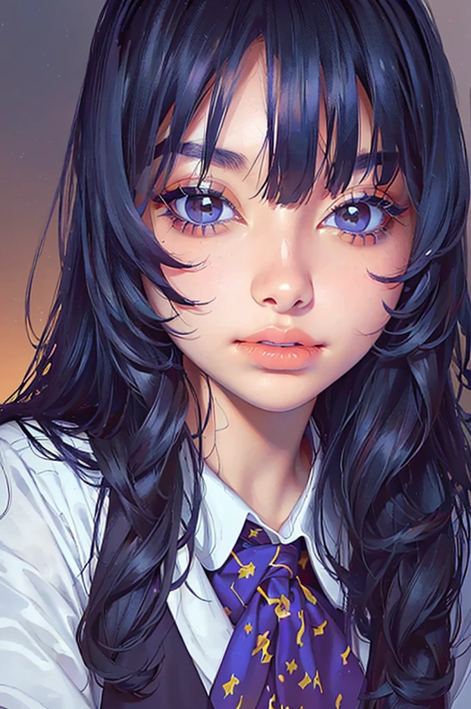 8K, Best Quality, 1girl, (skindentation), Night, (Dark), Clear Background Indoors, (People), Beautiful Bangs, Gorgeous,, (Clothing and Uniform:1.3),Soft Lighting, Attractive, Dark Room, (Mouth Closed:1.2, Beautiful Eyes, Detailed Eyes, Detailed Iris, Beautiful Lips, Beautiful Nose, Beautiful Face),(Primary Colors:1.5)