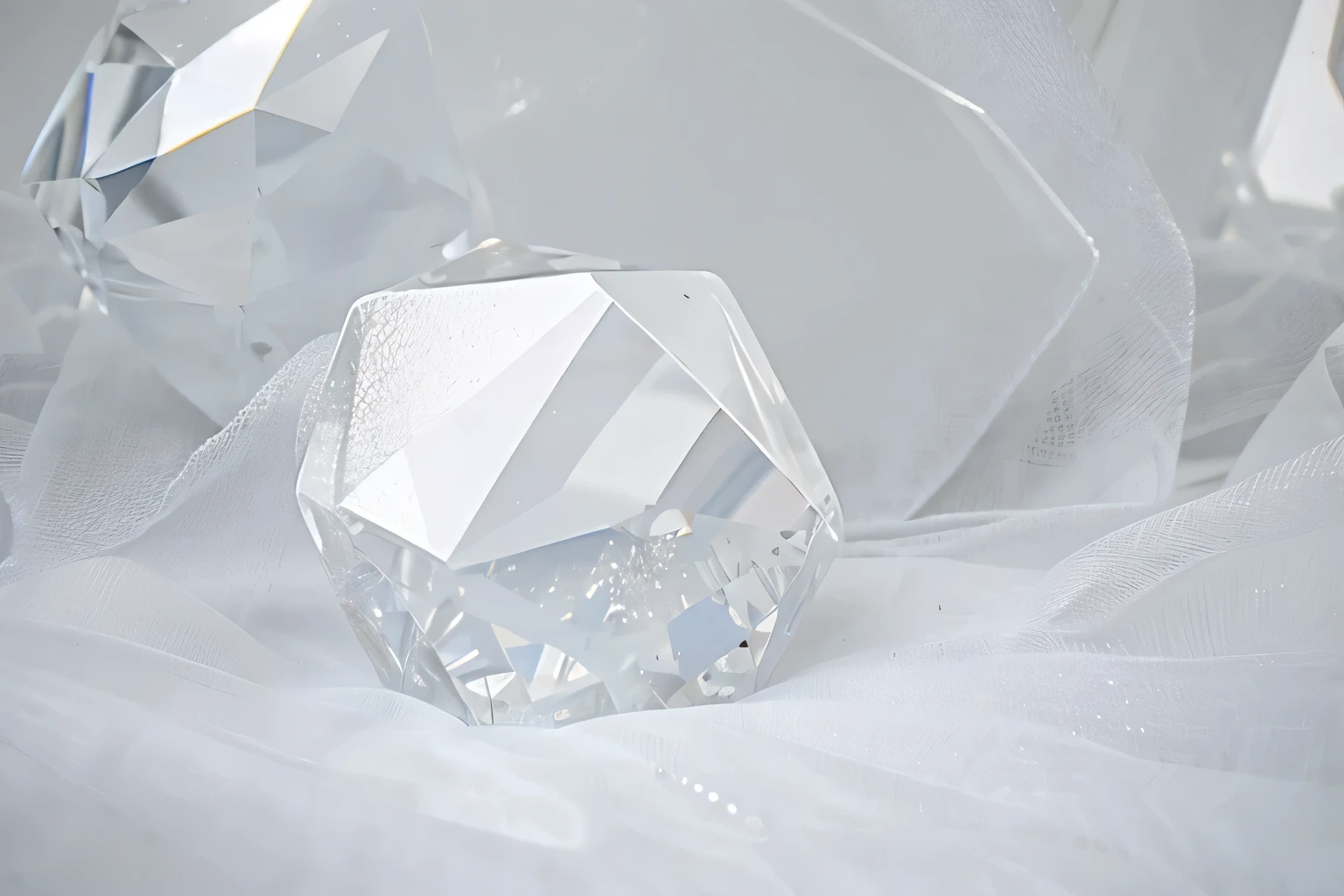 ((best quality)), ((masterpiece)), (detailed), animated purple and grey color fox, purple and grey color crystal fur, crystal shaped tail, large crystal on its head