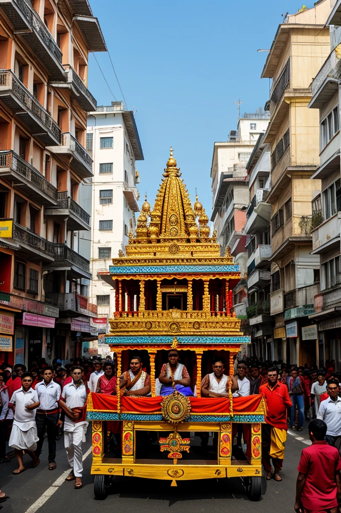 Rathyatra chariot carried by Homelander