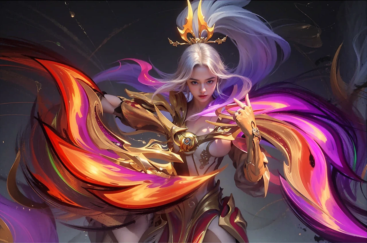 (photorealistic:1.4), best quality, masterpiece, ultra high res, 1girl, (detailed face:1.2), (detailed eyes:1.2), (detailed hair:1.2), (detailed clothes:1.2), 4k, (detailed color:1.2),