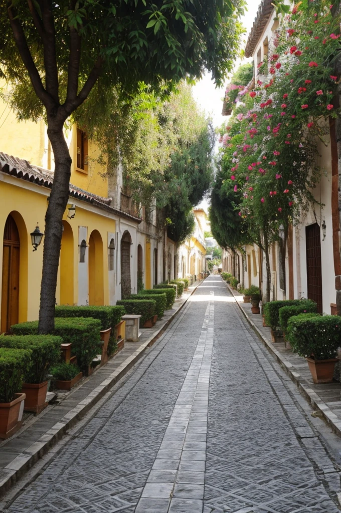 Calle jardin