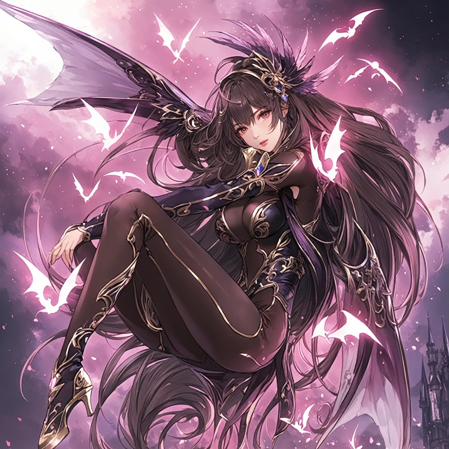 masterpiece, best quality, good quality, Fantasy aesthetics, Highly detailed, shadowverse style, female