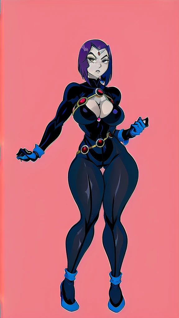 (full body), full body in image, full clothed, raven costume, full raven from titans, raven clothes, fusion of raven from teenans and raven of dc comics, full woman, full body, long hair, female body, curvy body, thicc body, big thighs, voluptuous body, full thick body, dinamic pose, curve body. detalied pose, body, simple background, expressive face, focus on face, line art, sketch