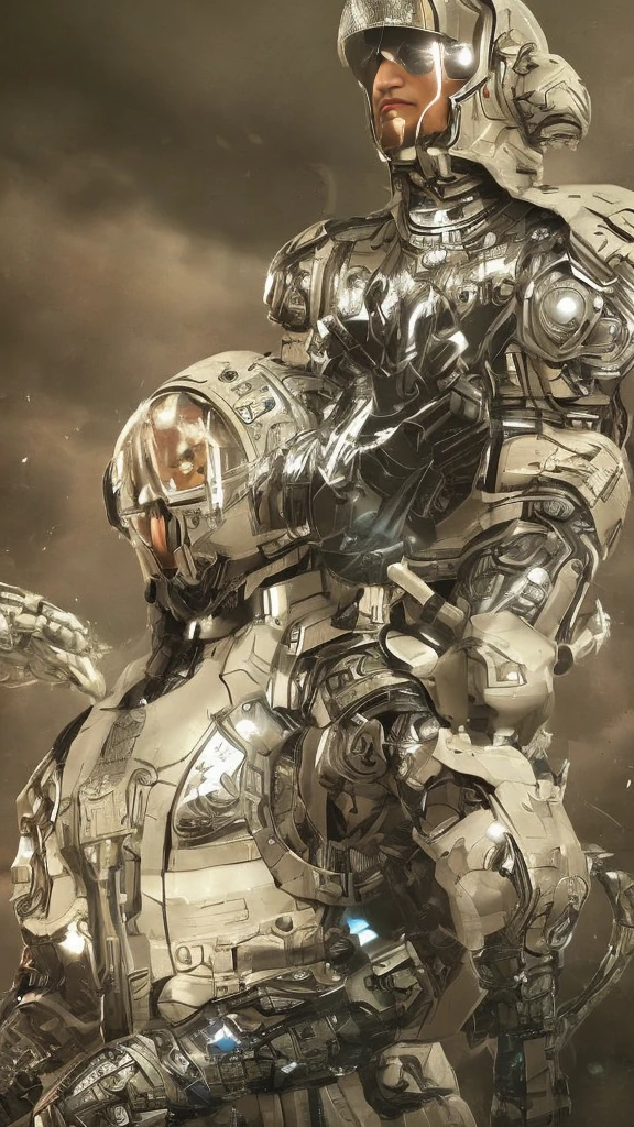 a futuristic space suit design by adidas, highly detailed, sleek and aerodynamic, with advanced technology, glowing neon accents, metallic textures, cinematic lighting, 8k, photorealistic, concept art