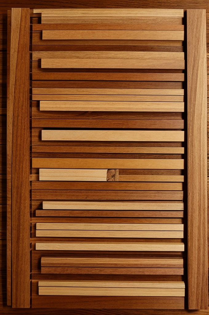 Show me pic that how much wood is required to make one page