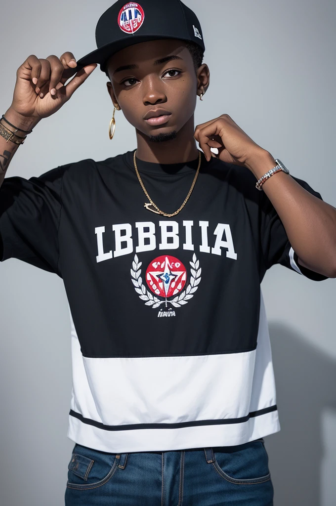 Trap music logo Liberian name
