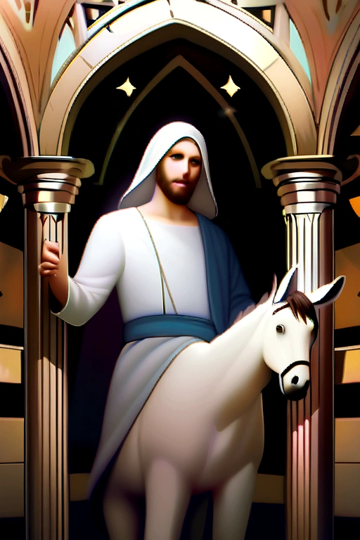 Jesus stole a donkey