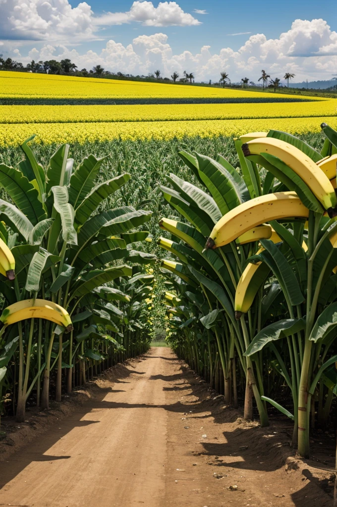 banana fields
