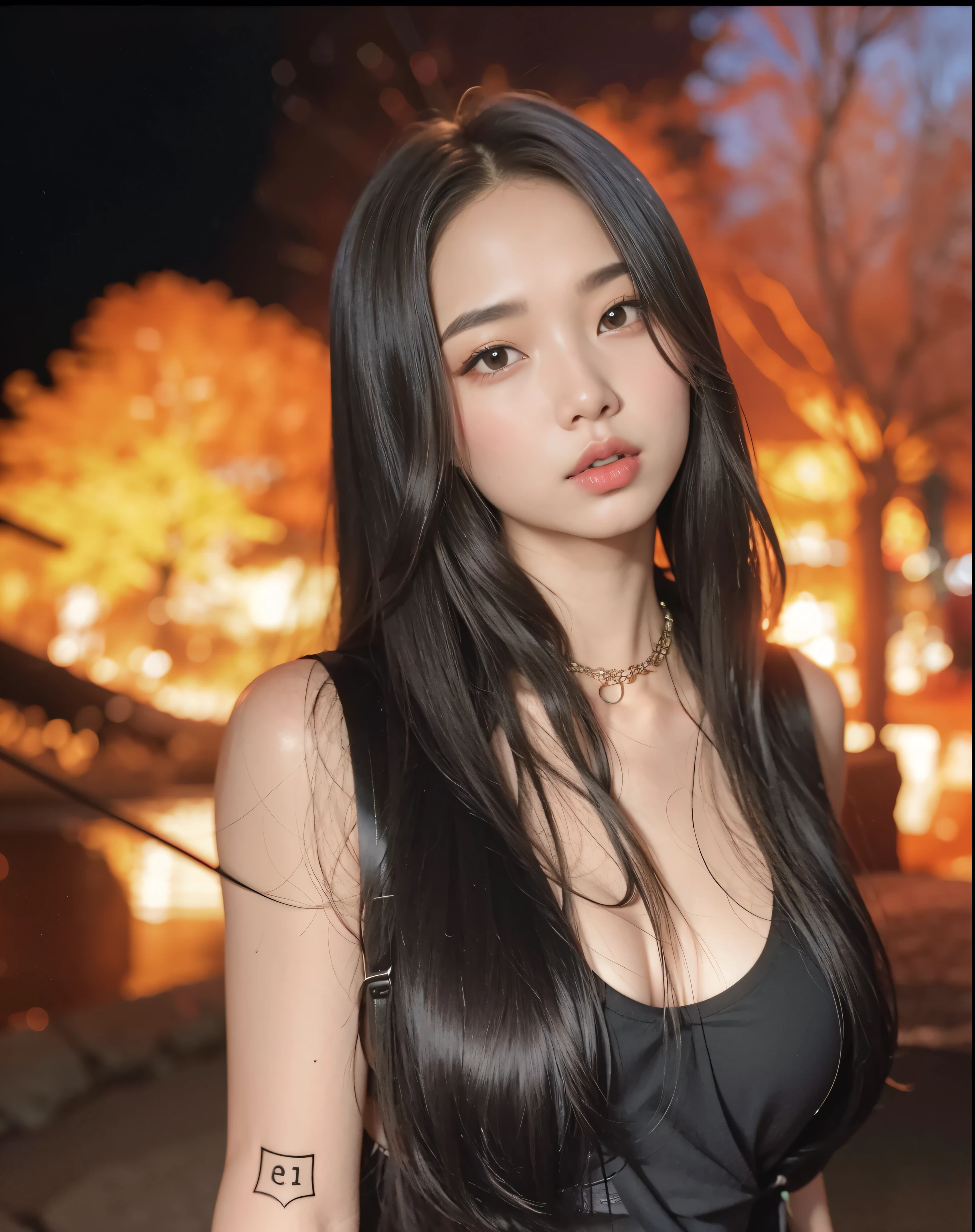 Blonde woman in white lingerie posing in a mirror, roseanne park by blackpink, heonhwa choe,  hermosa joven korean, kim taejin, with long blonde hair,  hermosa joven korean, with long white hair, Hermosa mujer surkorean,  korean, Jinyoung Canela, Ana Takamaki, jaeyeon nam, with long white hair, in linen