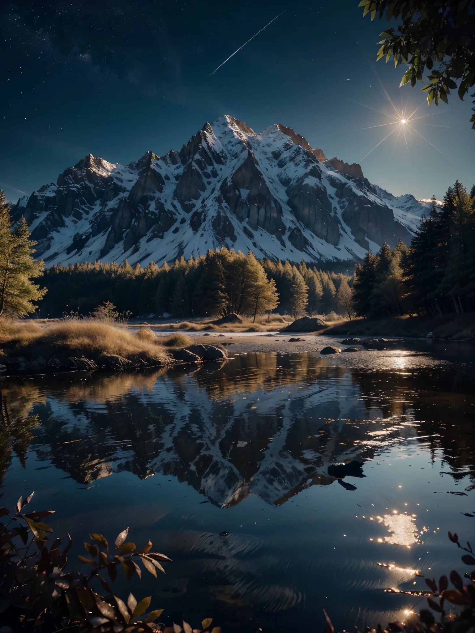 photorealistic landscape, natural landscape, naturey, Beleza Da naturey, Golden Sunset, Sky, Sky Power, Detailed Realistic Sunset, Cedars, Cedar, God's City, Heavens Realm, mountainscape, rivers of water, Sunset realism, Árvores naturey, Alone Men, man on his back, Man's Back, panorama, Alpha Male, Path to Heaven, heavenly, Detailed Realistic Image 8K, 16K Photorealistic Contrast, 8K Photorealistic Sharpness, 4K Photorealistic Cores, 16K Photorealistic Shadows, 8K Photorealistic Textures, 16K Photorealistic Texture, 4K Photorealistic Light, 4K PhotoRealism, FullHD 4K Detailed Contrast, detailed sharpness FullHD 8K, detailed sharpness FullHD 4K, detailed sharpness, 2K Detailed Colors, lifelike colors, FullHD Detailed Shadows, 4K Detailed Textures, detailed texture, padoru, Natural Beauty, chic