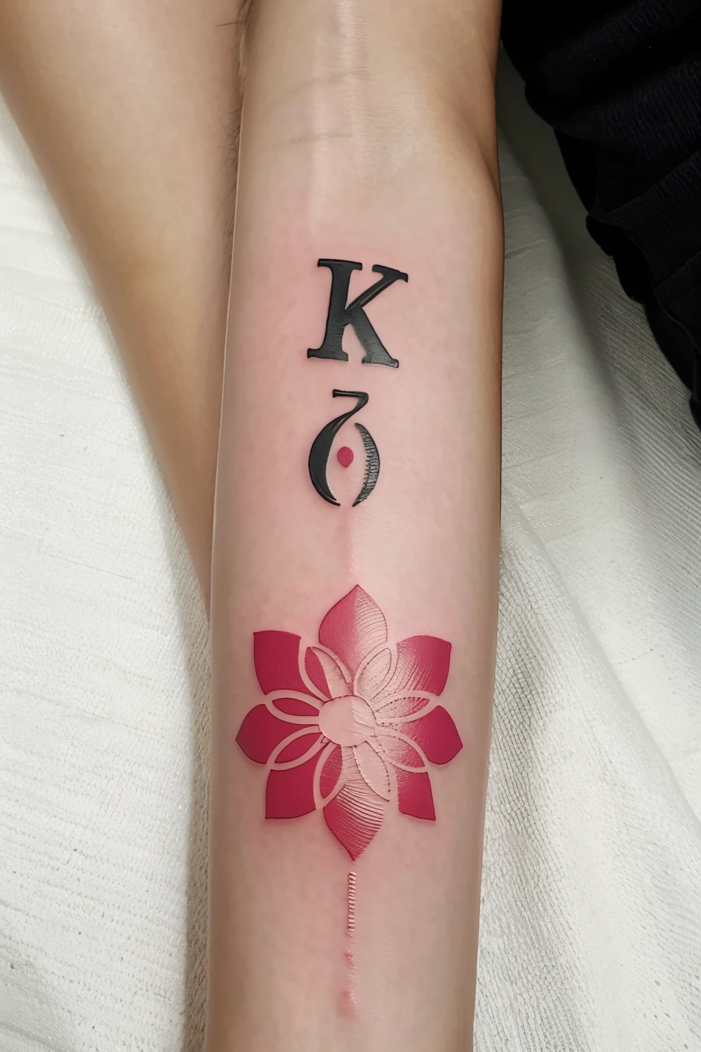 Name tattoo "karo"