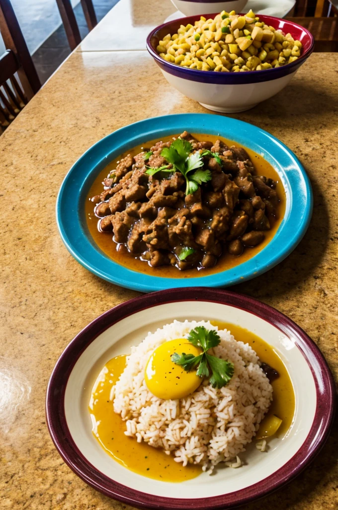 Typical food dish in Guatemala