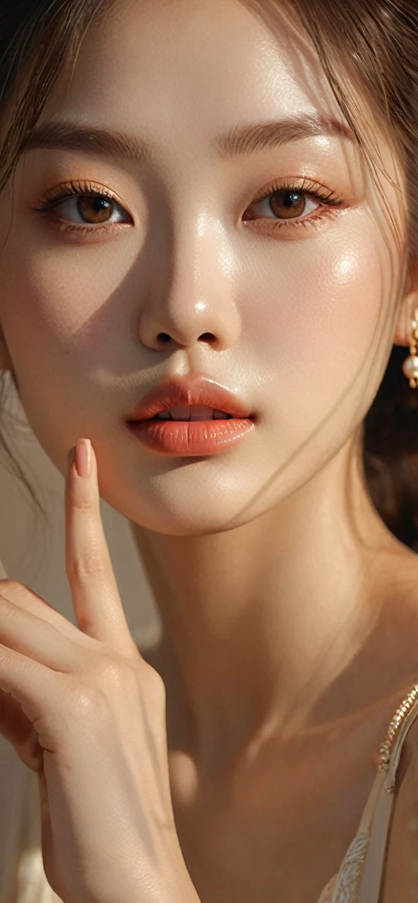 1:3 half body image, beautiful Korean girl, wearing a t-shirt and short skirt. ,UHD,(best quality,4k,8k,highres,masterpiece:1.2),ultra-detailed,(realistic,photorealistic,photo-realistic:1.37)