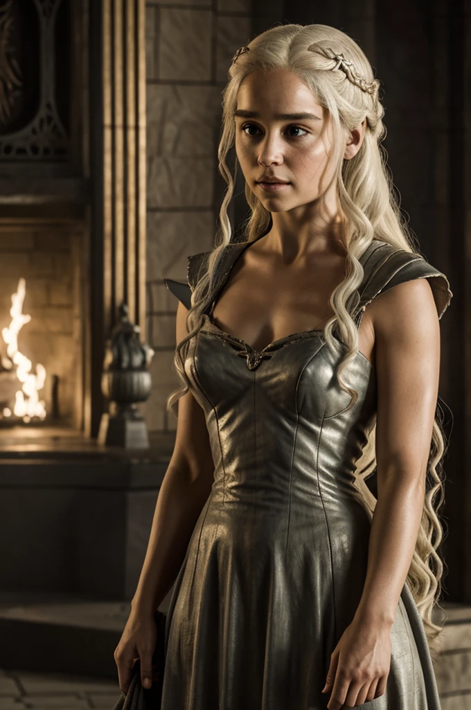 Photograph of Daenerys Targaryen with Aemond Targaryen